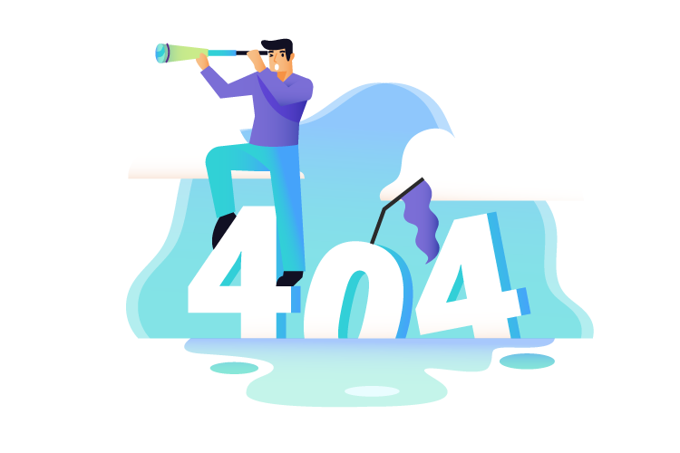 Illustration de l'erreur 404